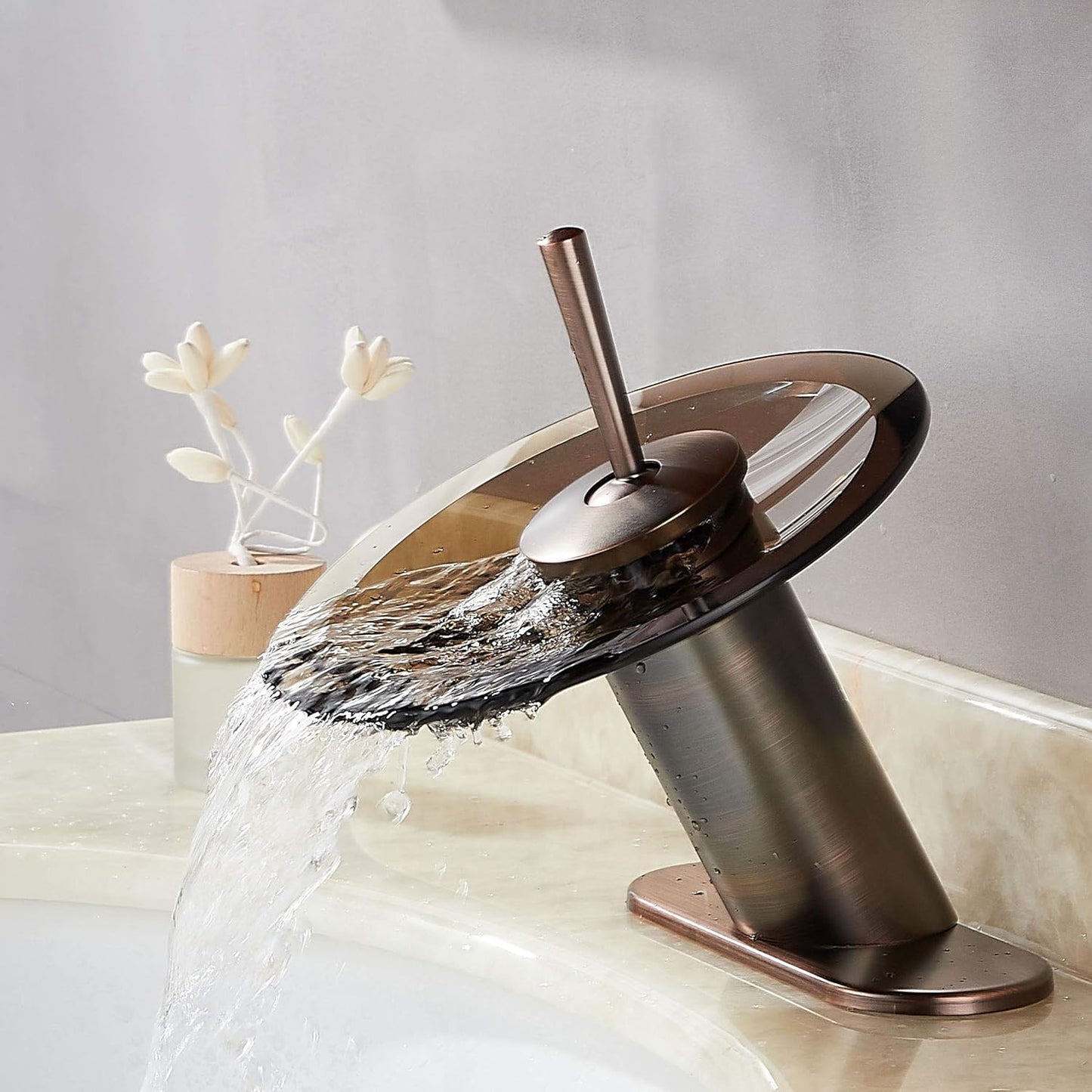 Cascade Waterfall Faucet, Bronze
