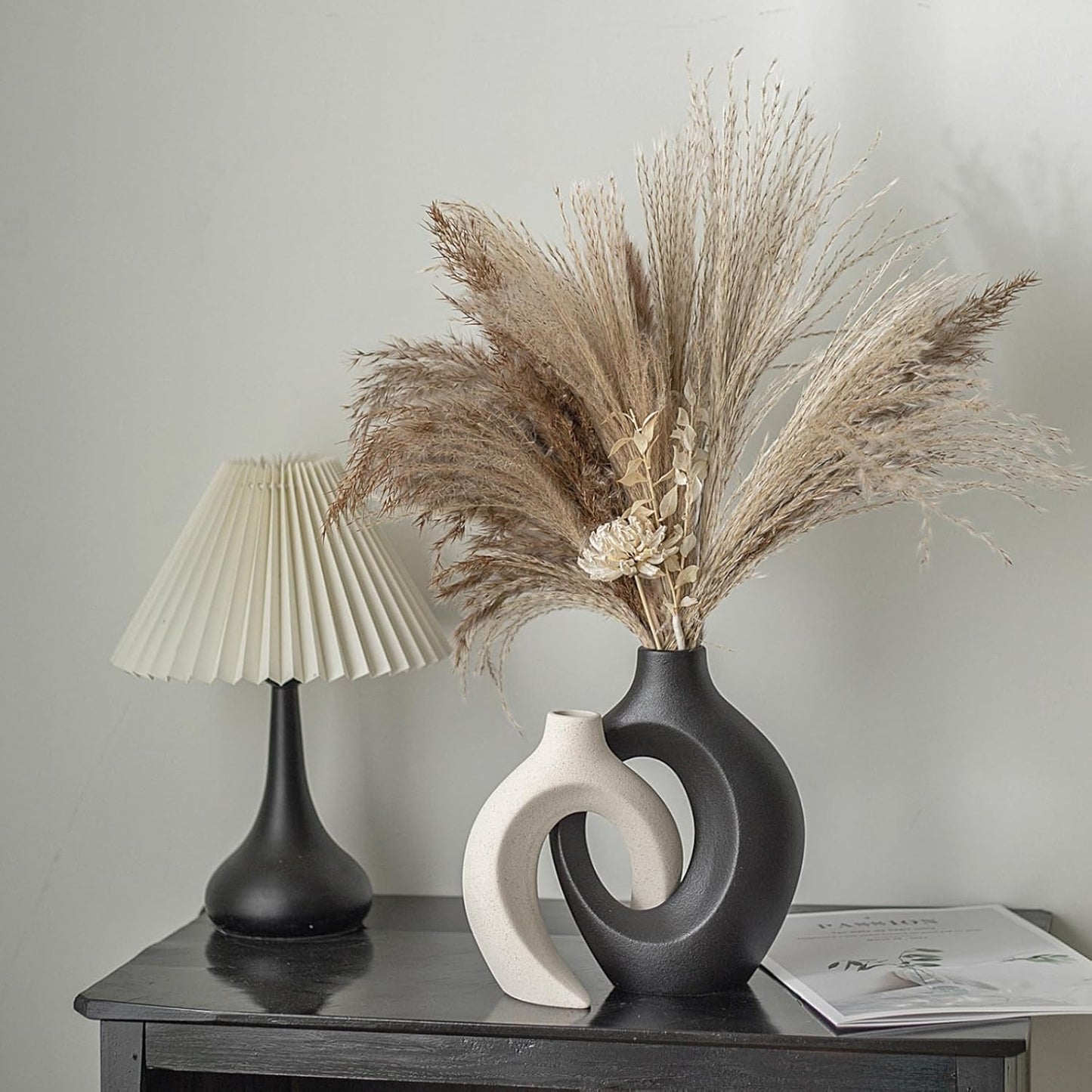 Snug Ceramic Vase Pair