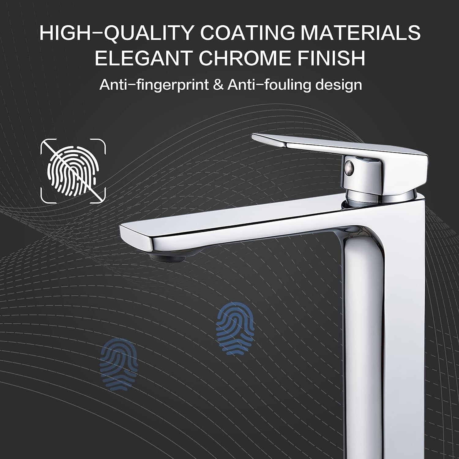 Pillar Vessel Faucet, Chrome