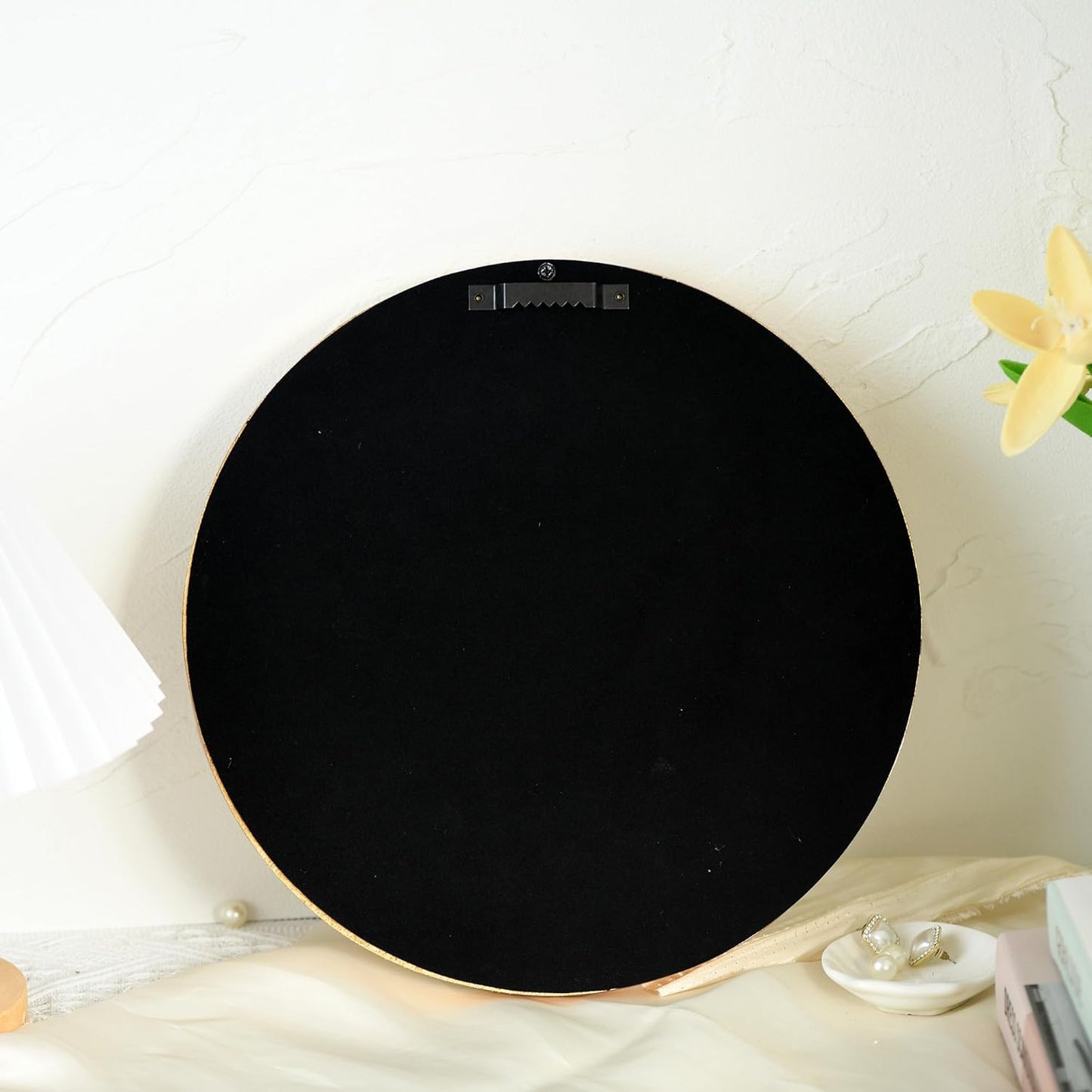 Ardley round Wall Mirror, Gold