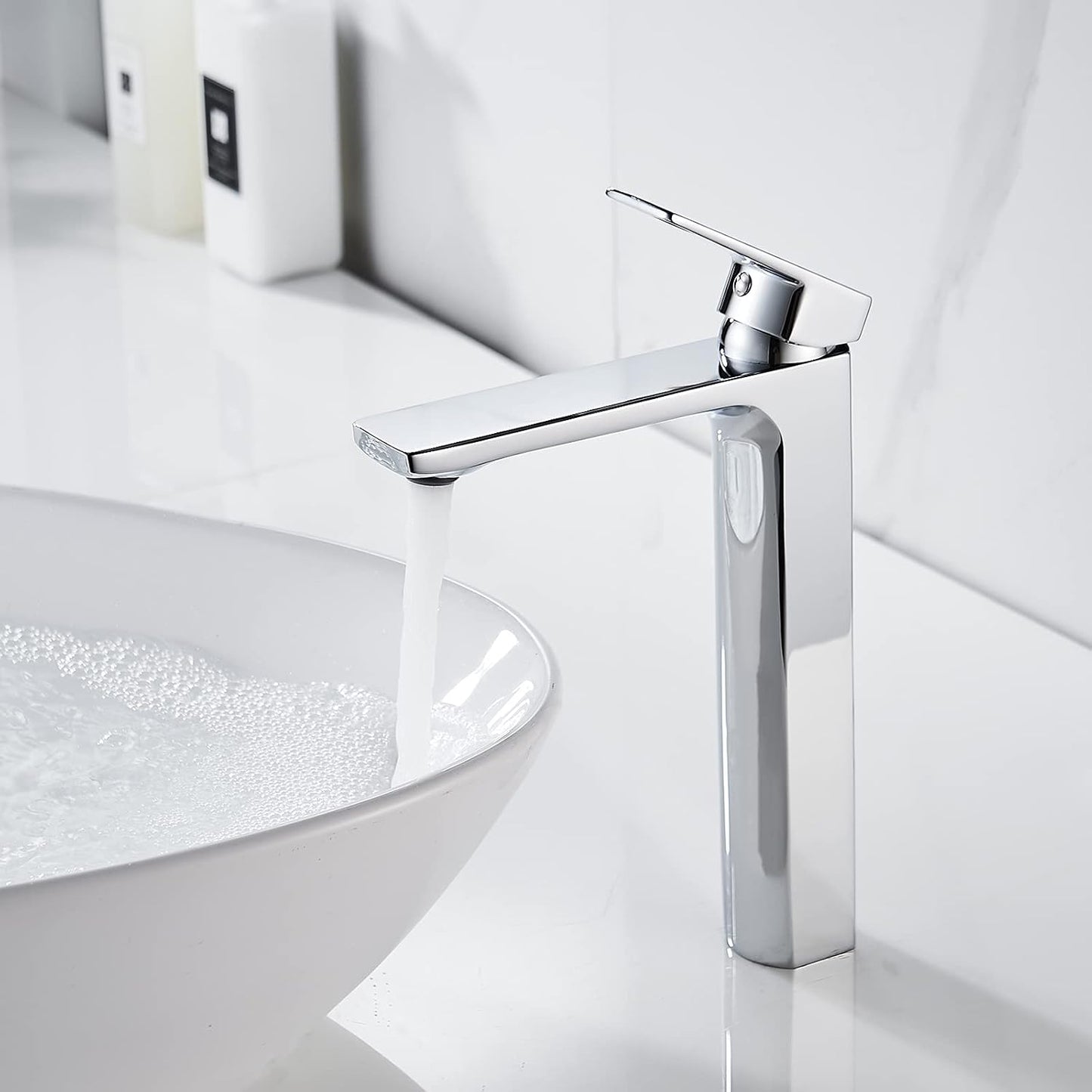 Pillar Vessel Faucet, Chrome