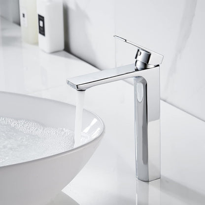 Pillar Vessel Faucet, Chrome