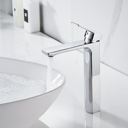 Pillar Vessel Faucet, Chrome