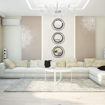 Sunburst Mirror Trio, Black