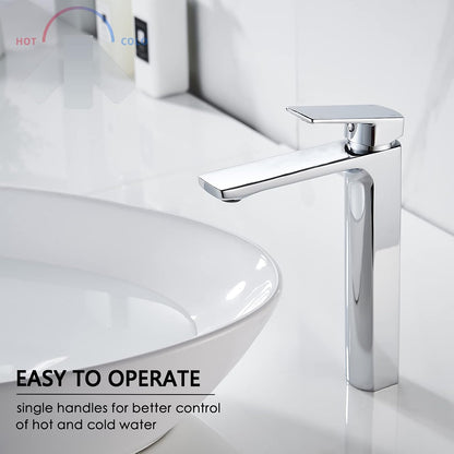 Pillar Vessel Faucet, Chrome